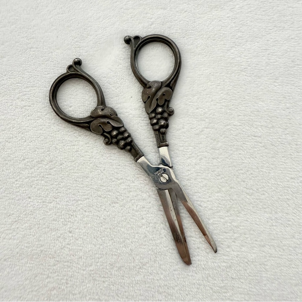 Vintage Cohr Denmark Sterling Silver Grape Shears – Grape Pattern